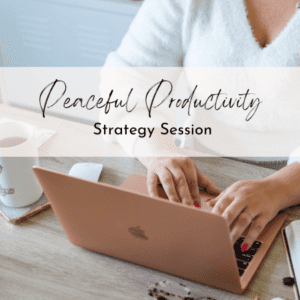 PeacefulProductivityStrategySession