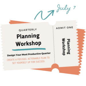 3rd quarter planning workshop
