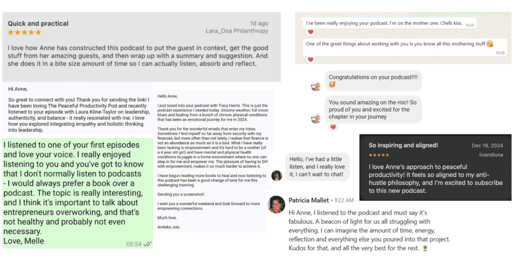 Peaceful Productivity Pod Testimonials