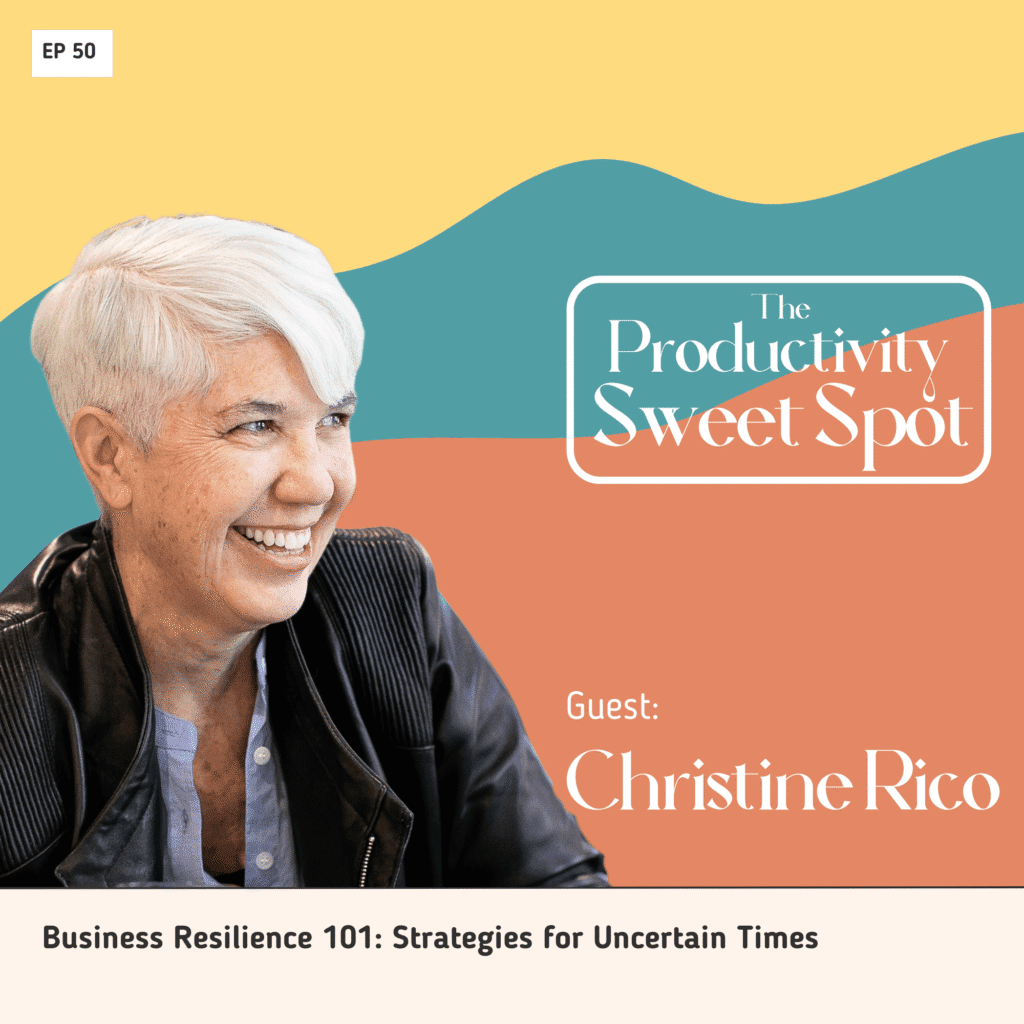 EP 50 Business Resilience 101: Strategies for Uncertain Times with Christine Rico