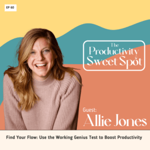 EP2 - Heather Chauvin EP 60 We dive into why certain tasks leave you drained while others light you up, and how understanding your Working Genius can help you stop second-guessing yourself and start working in flow. with Allie Jones