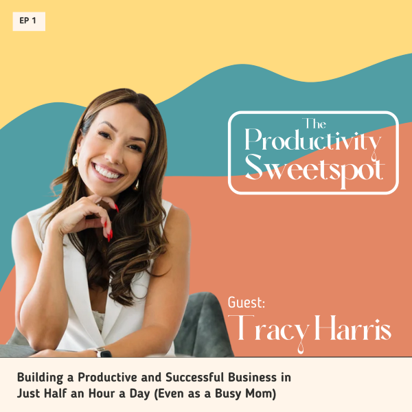 EP 1 Building a Productive and Successful Business in Just Half an Hour a Day (Even as a Busy Mom) Tracy Harris