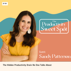 EP 80 The Hidden Productivity Drain No One Talks About with Sandy Patterson 